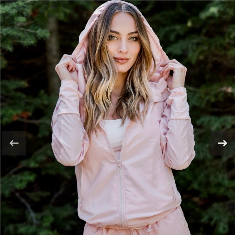 Zyia Blush Bomber Jacket - Medium